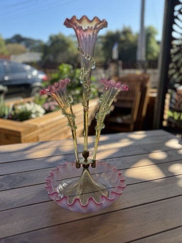 Murano glass epergne - glass, from