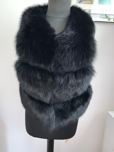 Farmed black real - real, fur