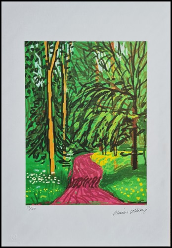 David hockney the arrival - hockney,