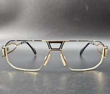 Vintage 80s Hip Hop Cazal 946 Sunglasses Frames Gold Black 62-15 Germany Nice!