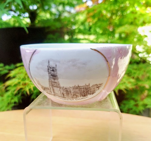 Pink lustre cirencester church - pink,
