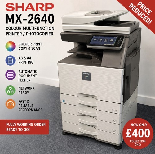 Sharp mx2640 - sharp, a3