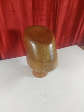 Antique French Hat Form Block Stand Milliners