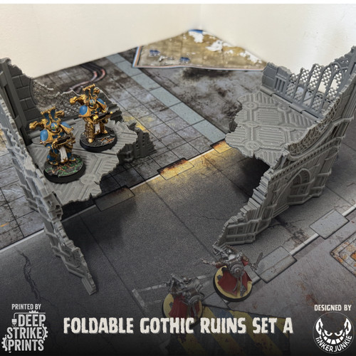 Gothic sci foldable ruins - gothic/sci-fi,