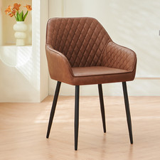 Set dining chairs pu - set,