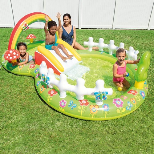 Inflatable paddling pool - inflatable,