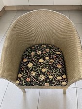 Stunning Gold Chair With William Morris Style Upholstery