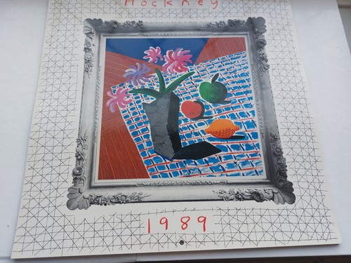 David hockney calendar - david, 1989