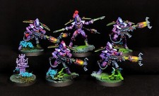 Warp Spiders painted Warhammer