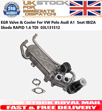EGR Valve  Cooler For VW Polo Audi A1  Seat IBIZA Skoda RAPID 1.6 2.O TDI  UK24