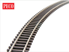 Peco SL-1200 TT:120 C55 Flexible Track, Wooden Sleeper - New