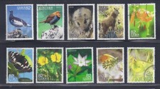 Japan 2016 Kamikochi Natural Monument Complete Used Set 82Y Sc# 4036 a-j