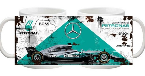 Retro mercedes amg petronas - retro,