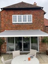 Patio Awning Canopy Garden Aluminium Retractable Outdoor UK