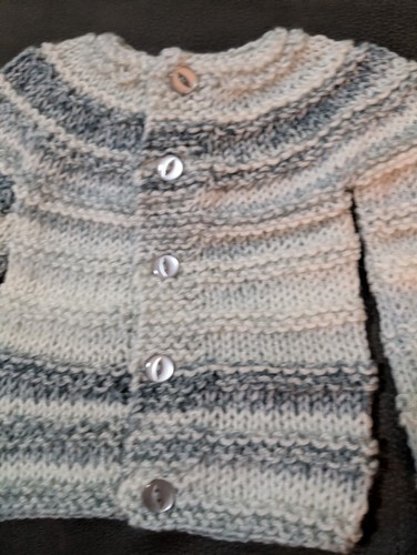 Baby knitted cardigan - baby,