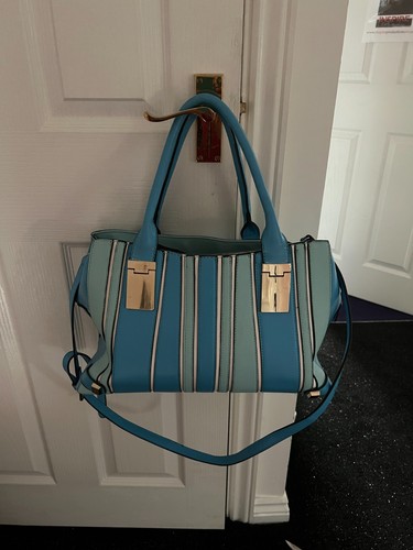 Blue handbag from - handbag,