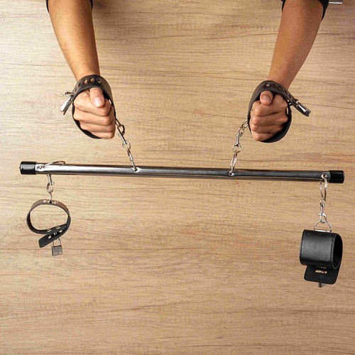 Bondage open leg spreader - bondage, bar
