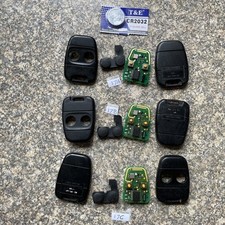 3x LAND ROVER MG 2 BUTTON REMOTE KEY ALARM FOB 3TXD 17TN