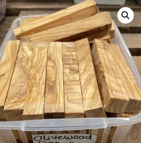 Olivewood pen blank - x,