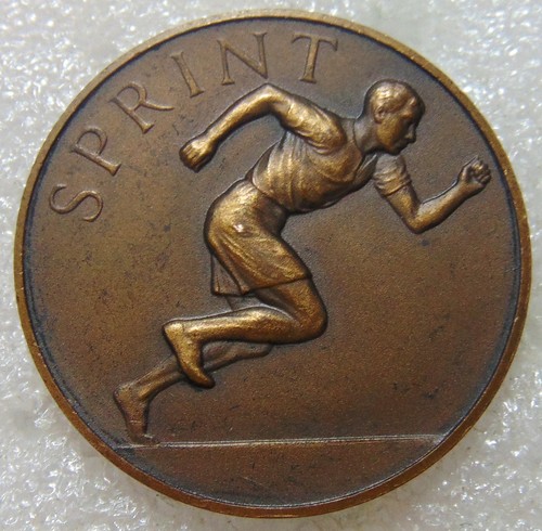 Vintage sprinting athletics - /,