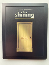 THE SHINING 4K UHD STEELBOOK & BLU-RAY | LIKE NEW | EMBOSSED WITH SLIP COVER