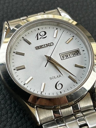 Seiko solar wristwatch - seiko,