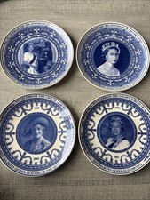 Set of 4 Wedgwood Royal Plates