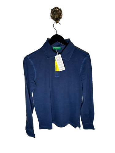 Benetton polo shirt blue - polo,