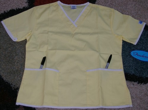 Frederick neck scrub top - scrub, 3