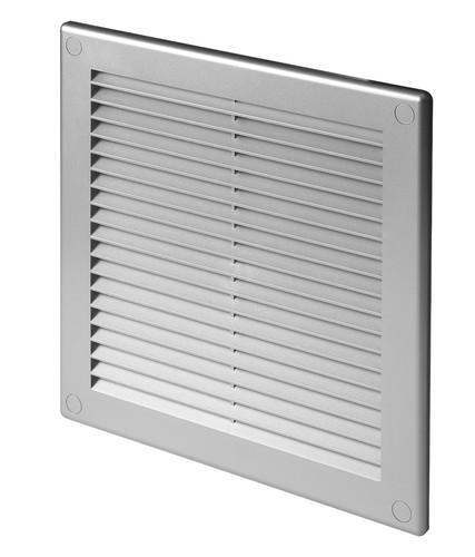 Silver air vent grille - grille, 300mm