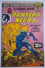 Jungle Action #10 Black Panther spanish variant El Hombre Araña #26 rare 1975