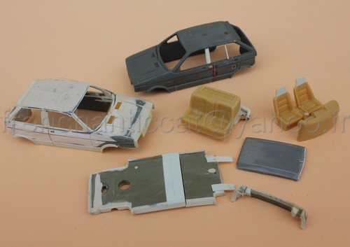 Prototype resin car - car, seat