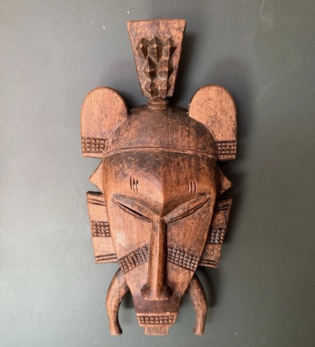 Vintage senufo kpelie carved - kpelie,