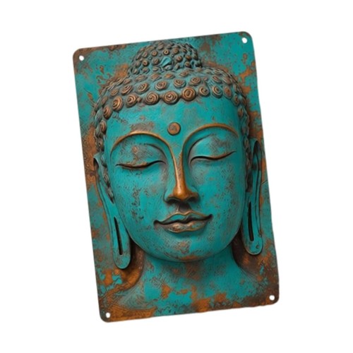 Flat buddha wall - 2d,