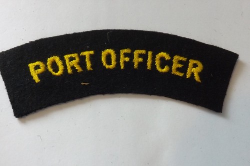 Military cloth badge - military,