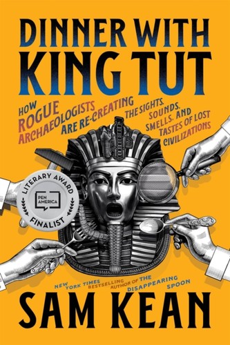 Dinner with king tut - king,