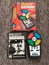 Vintage Pocket Simon MB Games