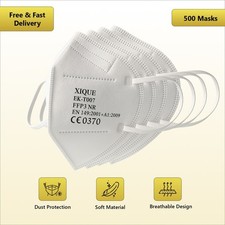 FFP3 NR White Face Masks - Box