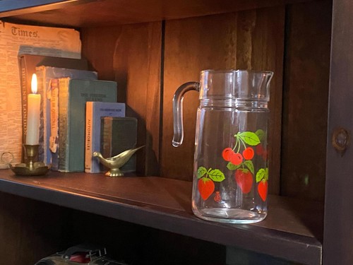 Vintage retro fruit - , juice