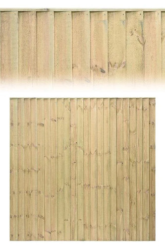 Standard green featheredge - standard, or