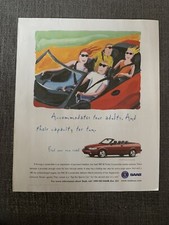 1997 Saab Advertisement 900 SE
