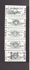 5 x British Railways Board Green Diamond Platform Tickets