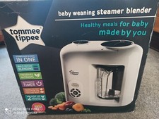 Tommee Tippee Baby Food Steamer Blender Weaning White In Box