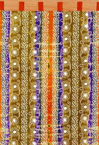 Celtic sunflower print - celtic, curtain
