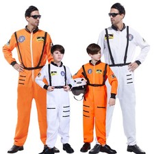 Adult Kids Astronaut Costume