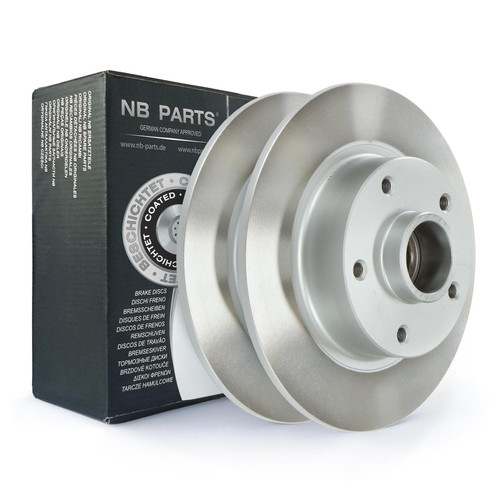 Solid brake discs set 260mm - solid,