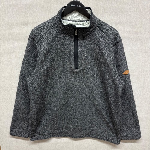 Orvis dark grey zip - dark, sherpa