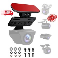 Rear window dash cam mount