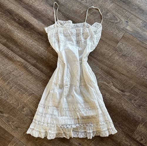 Vintage edwardian chemise slip - vintage,