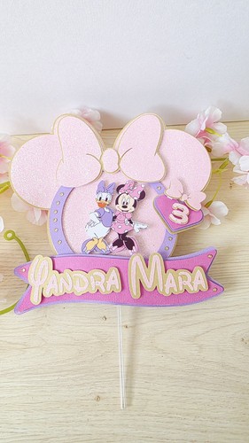 Minnie mouse cake topper - cake, set